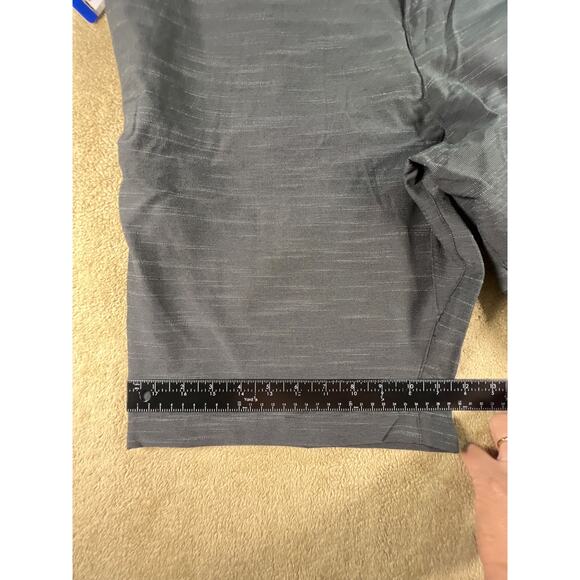 NWT, Hang-Ten, Men's 4 way Stretch, Lightweight Quick Dry Shorts Black, Size: 36 - Picture 7 of 12